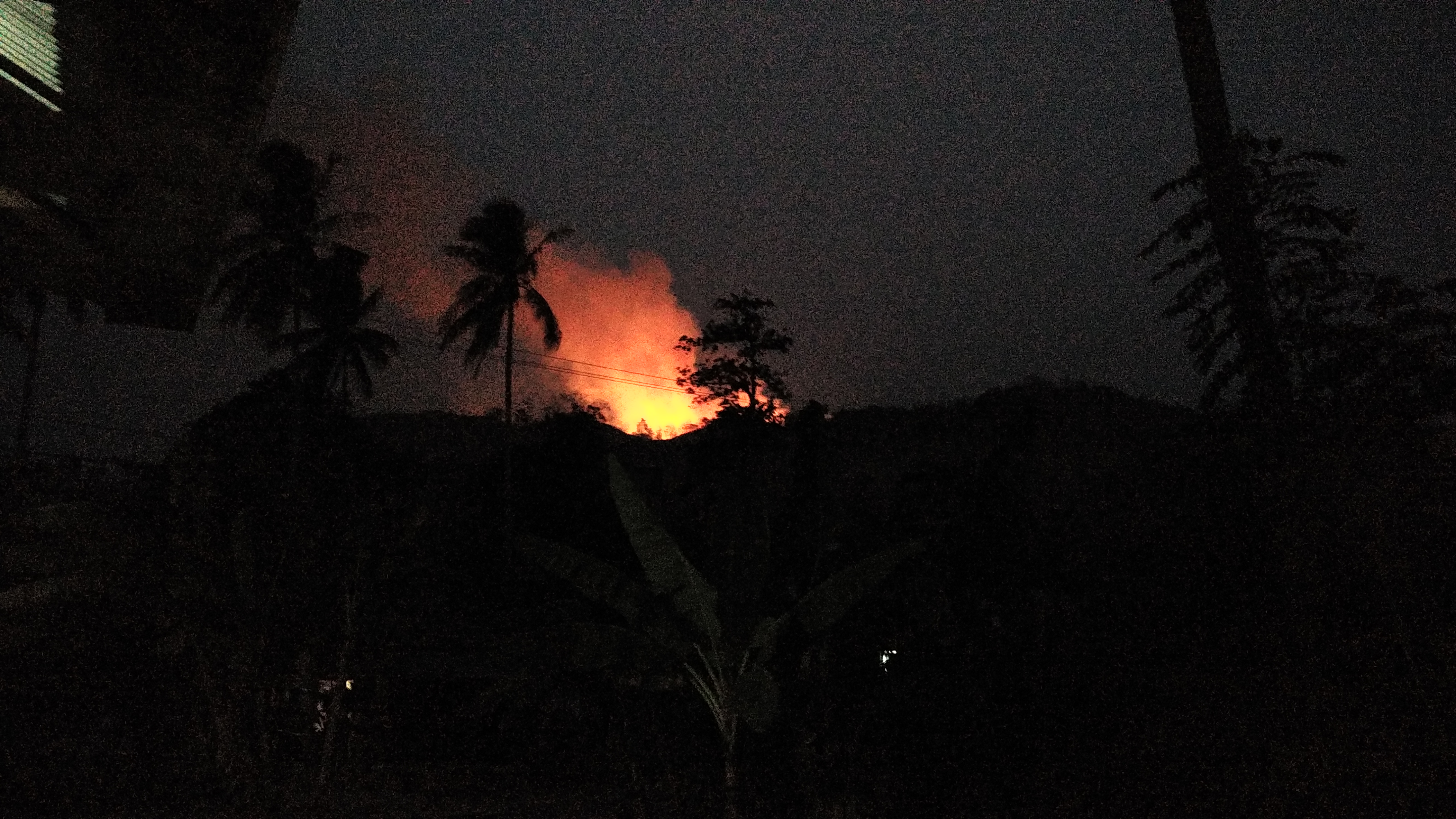 Terbakaran Lahan di Gorontalo 16 Oktober 2015